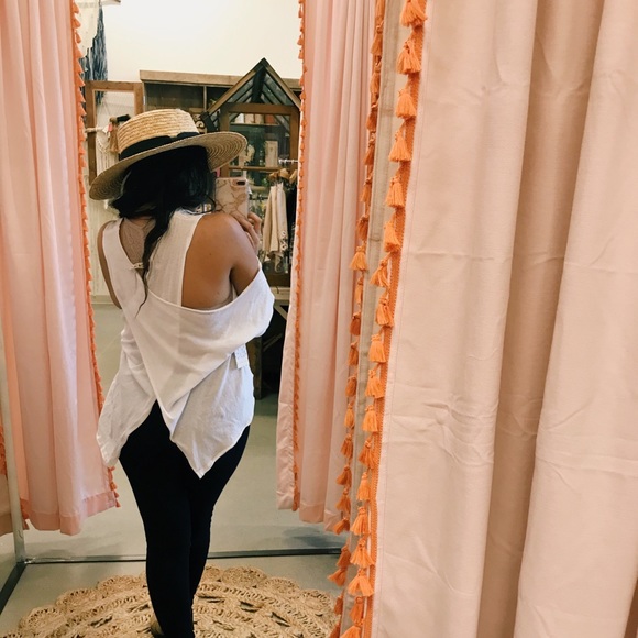 Free People off the shoulder top - Picture 2 of 4